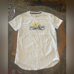 Hollister White Shirt Size XS